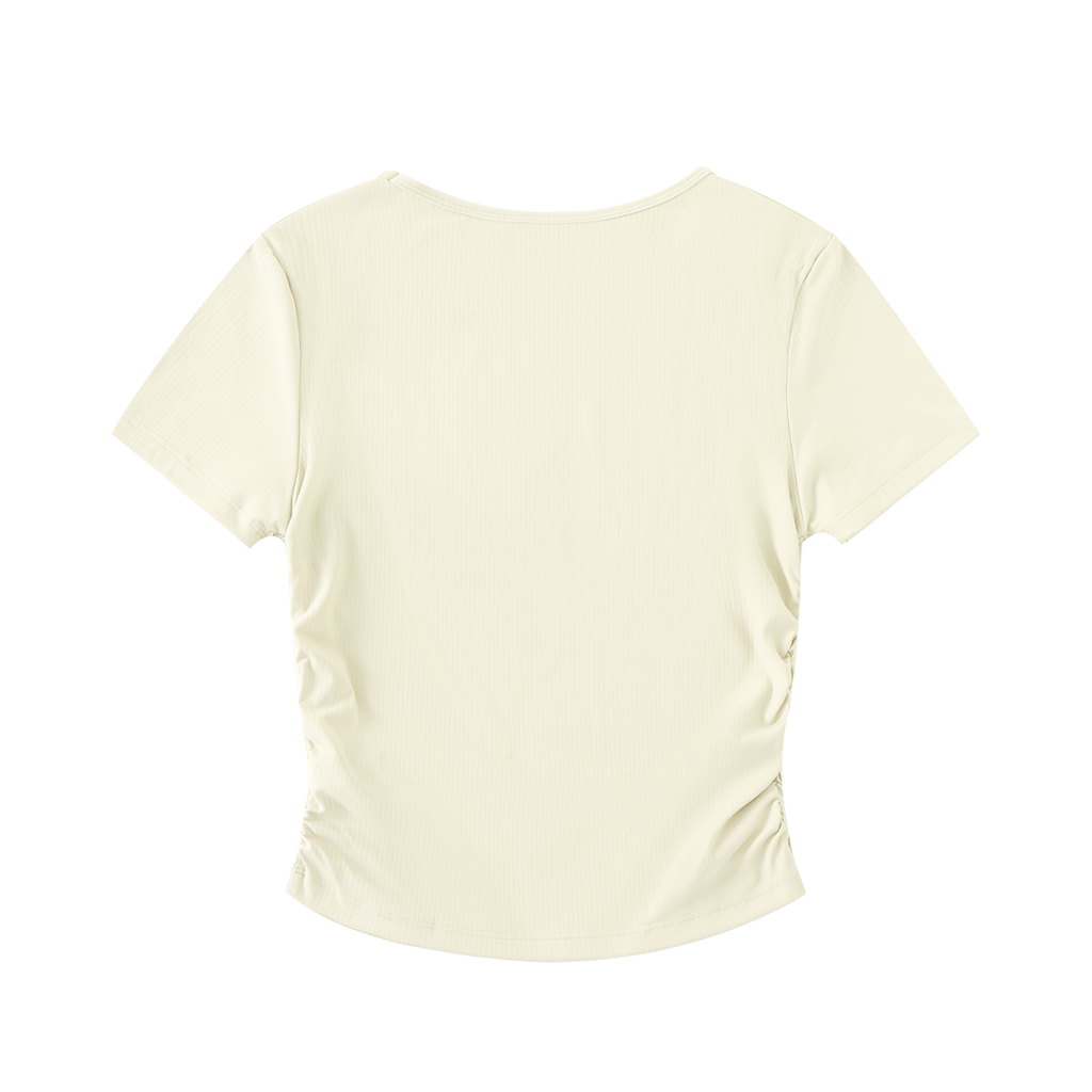 Ruched Bodycon Crop Top GG2 Equation